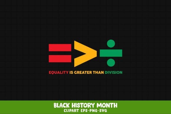 Black History Month Equality Graphic for Modern Publishing