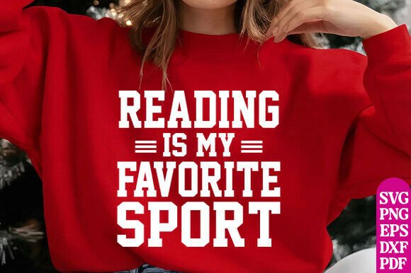 Comfort Colors® Reading Is My Favorite Graphics